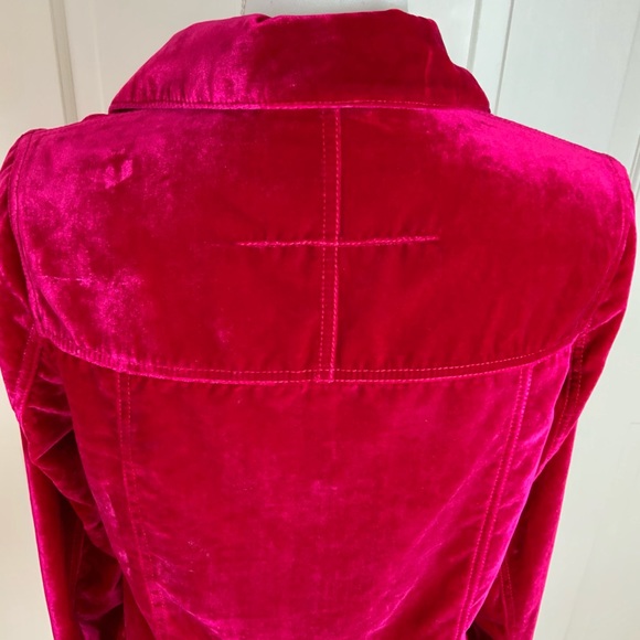 Givenchy pink velvet button up  jacket - Picture 7 of 16